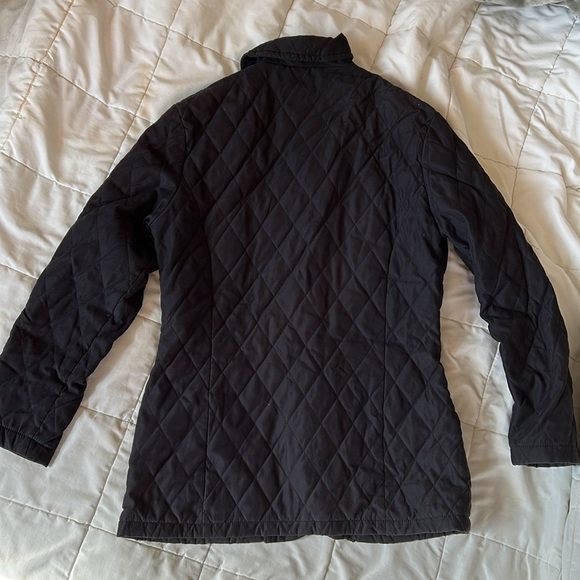Black Quilted Barbour Jacket - Picture 2 of 6